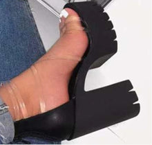 Load image into Gallery viewer, &quot;TOO MUCH SAUCE&quot; SANDALS
