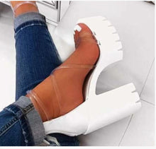 Load image into Gallery viewer, &quot;TOO MUCH SAUCE&quot; SANDALS

