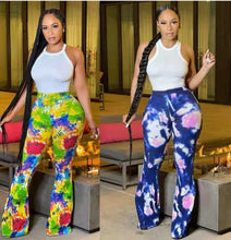 Load image into Gallery viewer, &quot;Tie dye&quot; wide leg
