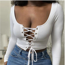 Load image into Gallery viewer, &quot;Laced up&quot; shirt
