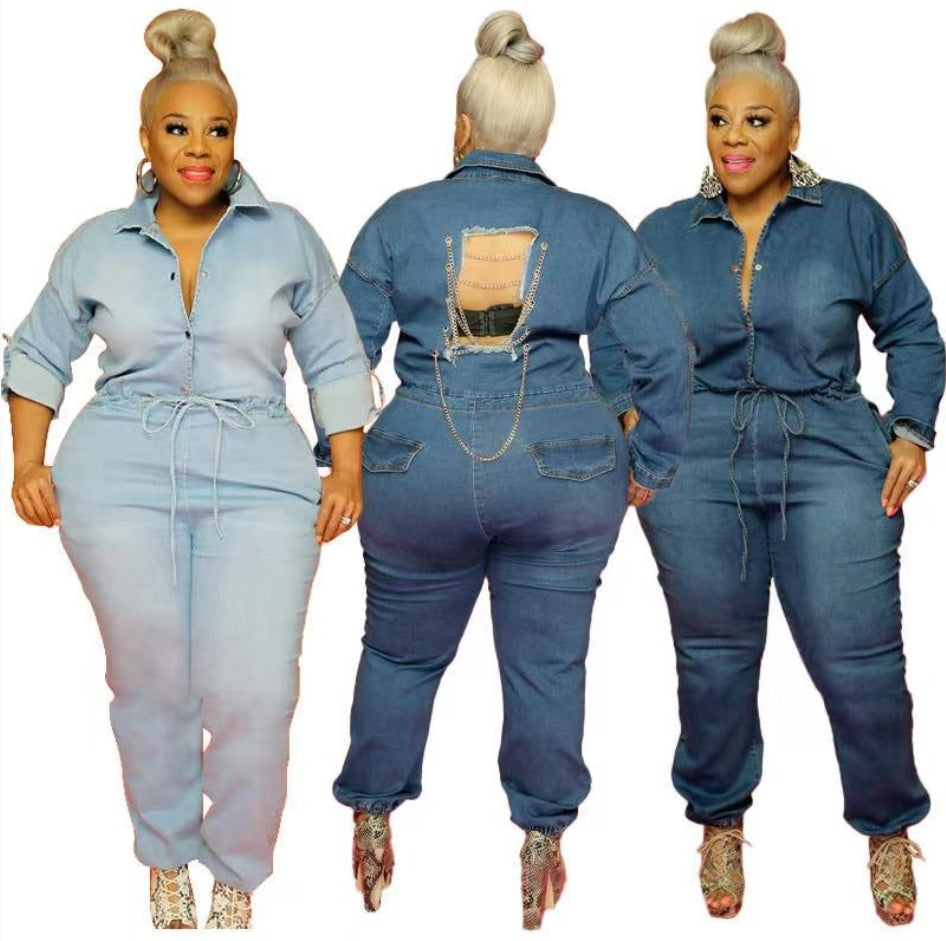 Denim Jumpsuit