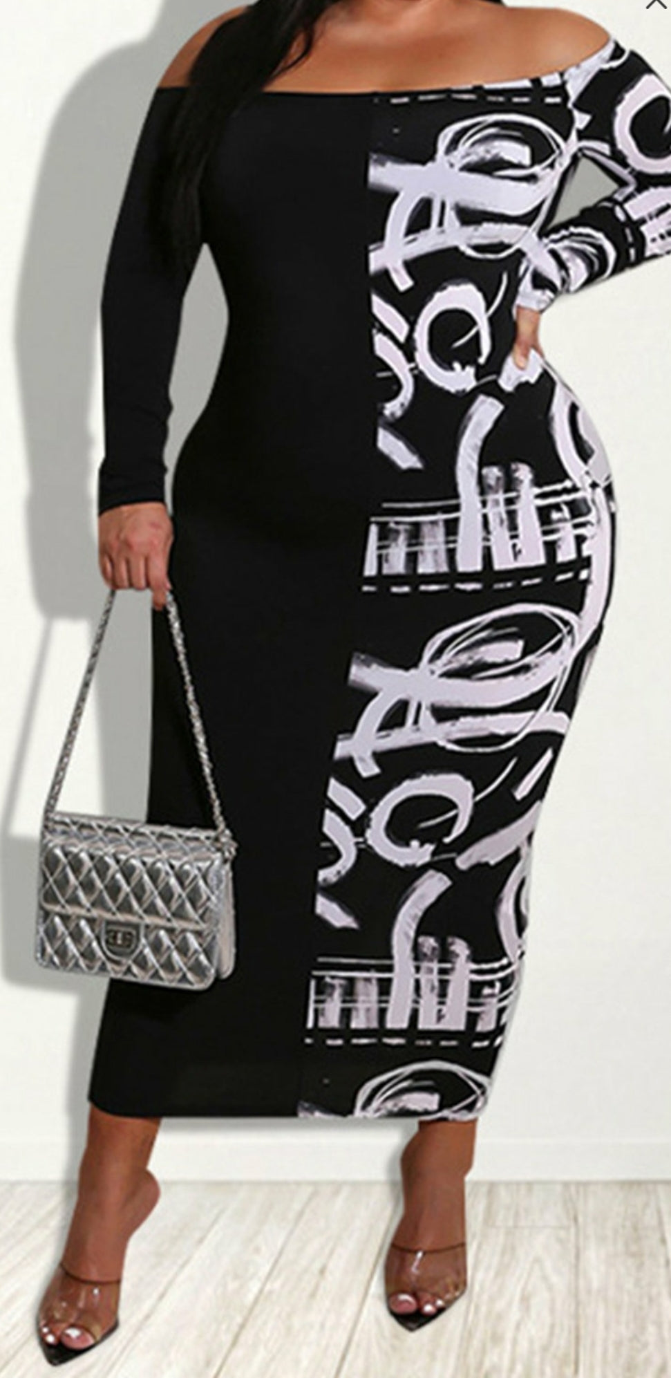 Half and Half dress