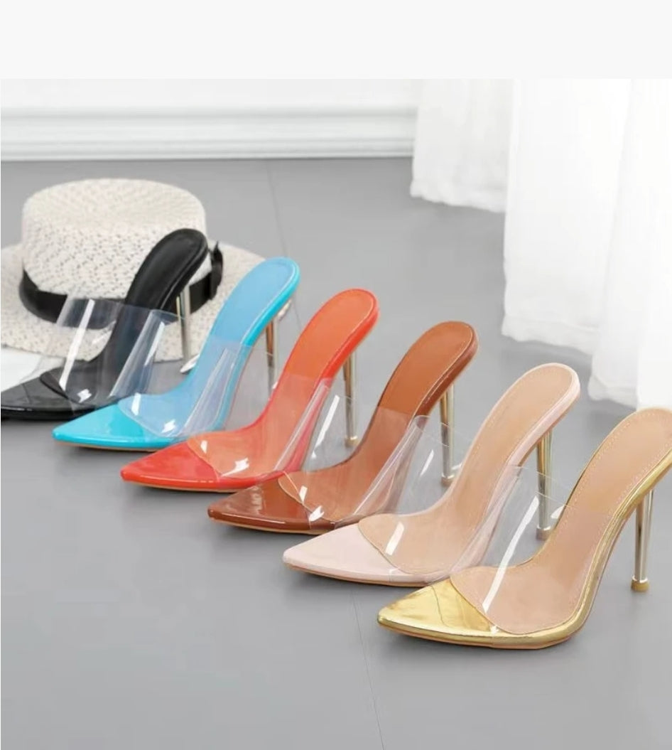 Transparent heels
