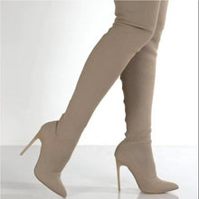 Load image into Gallery viewer, &quot;Sock knee high boots&quot;
