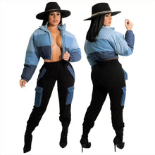 Load image into Gallery viewer, Cropped Puffer Coat
