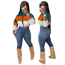 Load image into Gallery viewer, Cropped Puffer Coat
