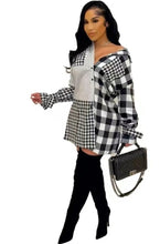 Load image into Gallery viewer, &quot;DIME PIECE&quot; shirt dress

