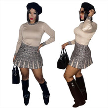 Load image into Gallery viewer, &quot;CHEERLEADER&quot; pleated skirt
